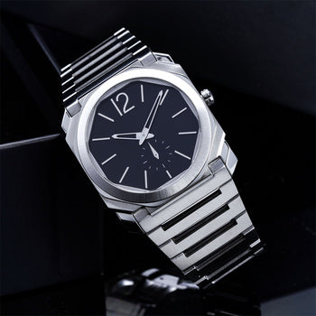 premium Men’s Stainless Steel Dress Watch #Bulgari#