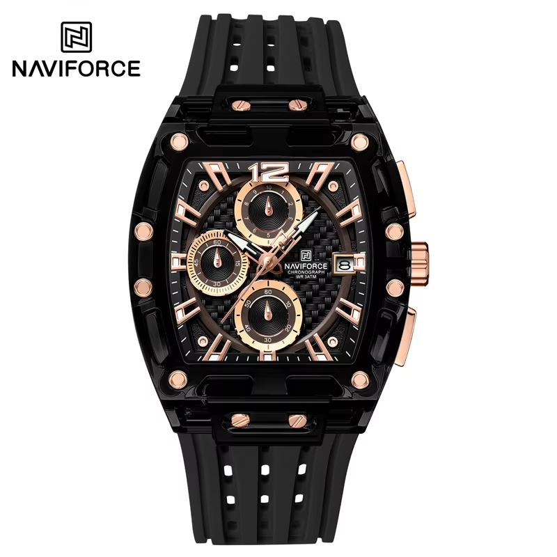 Top Brand NAVIFORCE Luxury Chronograph watch